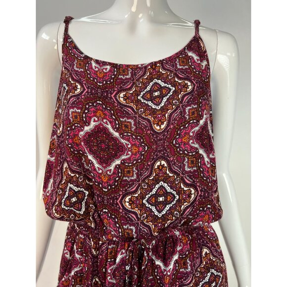 Vintage-Inspired Ambiance Paisley Print Romper S - Picture 13 of 16